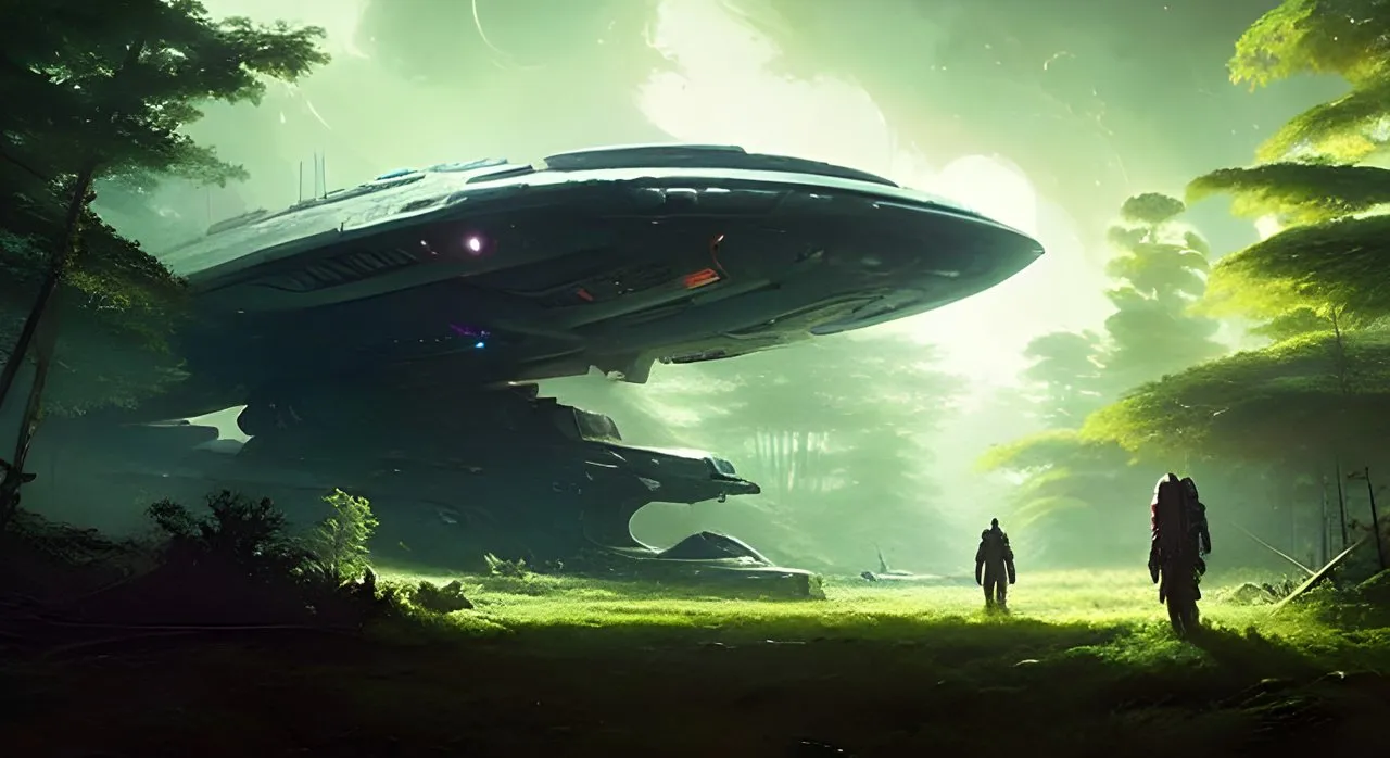 Crash Landing on Alien (12 pics)