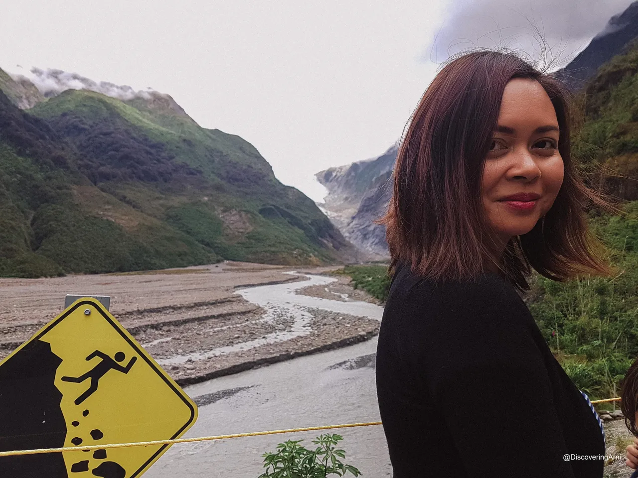 Souvenir Photo with the Glacier