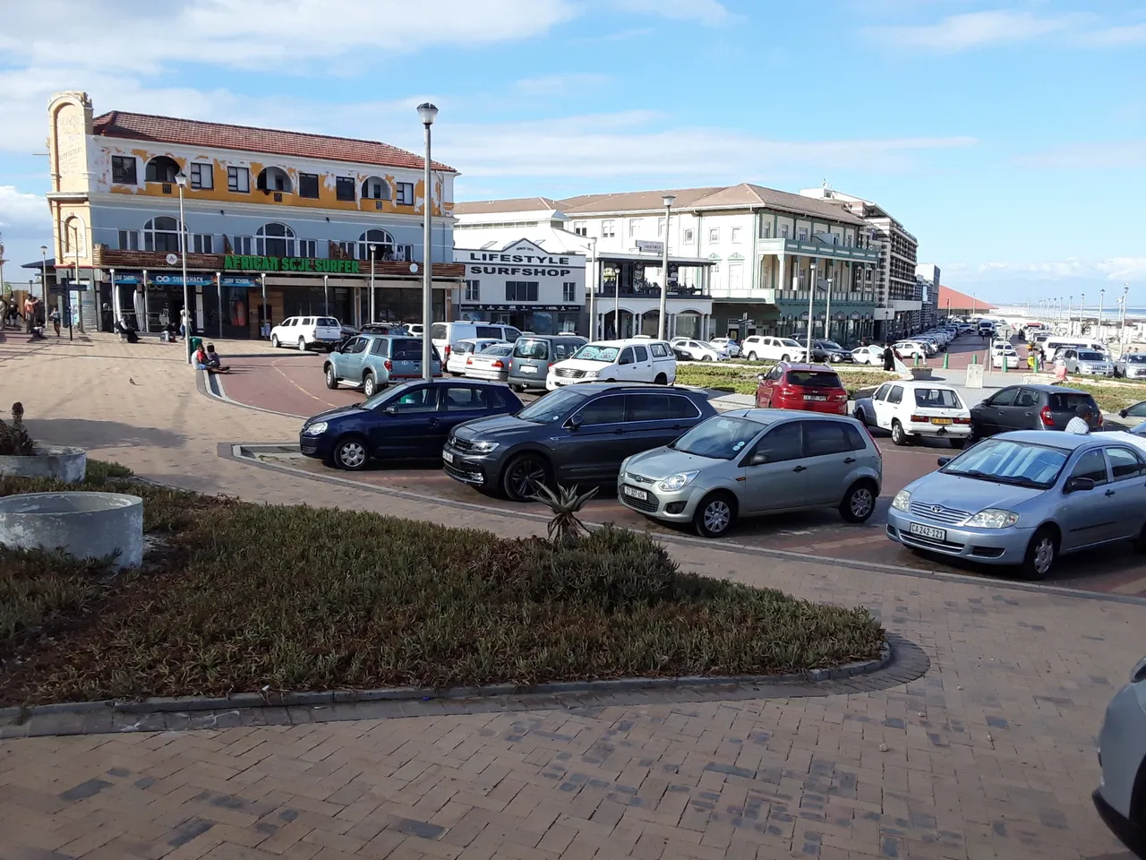 Beachfront backpackers in Cape Town where I visited last week