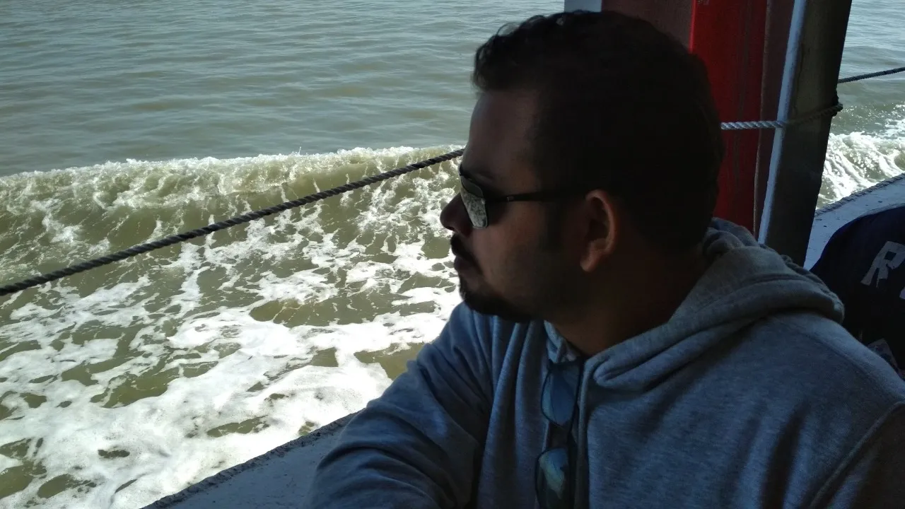 He was lost by the waves..