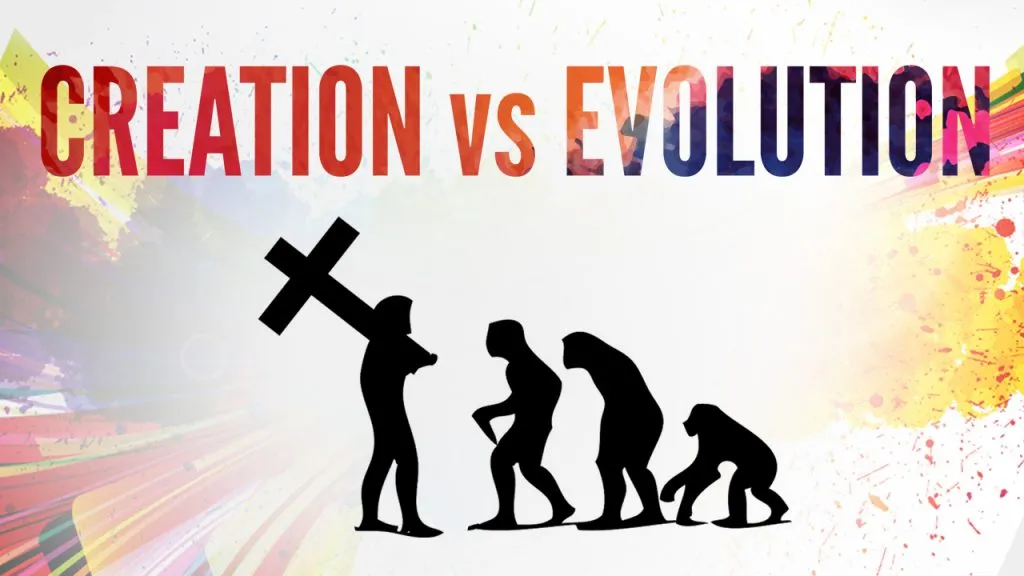 Creation vs Evolution Man to God From Apes or Not proxy.duckduckgo.com.jpeg