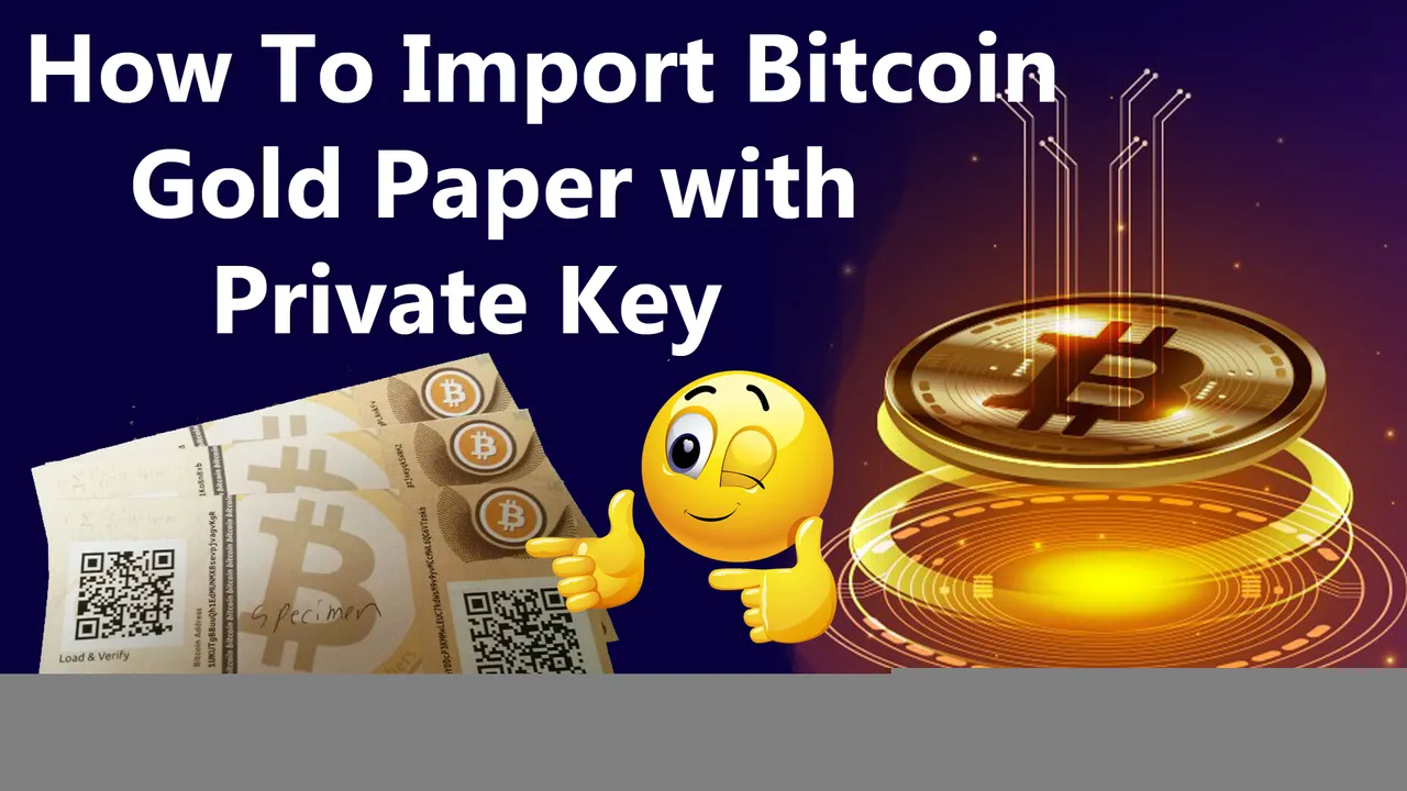 How To Import Bitcoin Gold Paper with Private Key by Crypto Wallets Info.jpg