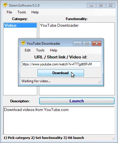 SteemSoftware screenshot