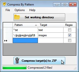 Compress By Pattern