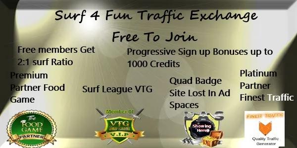 Surf 4 Fun Traffic Exchange