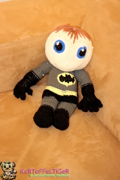 DIY * häkeln * Amigurumi * einen Batman fürs Baby * blog.kartoffeltiger.de