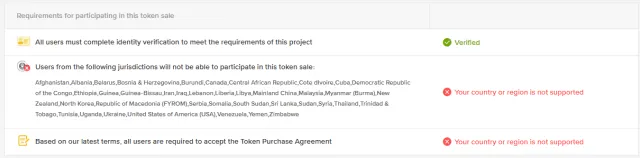 Initial Exchange Offering Requierement