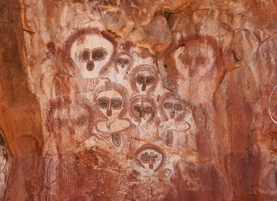 rock art, petroglyphs, Kimberley, Australia, oldest, paintings, Wandjinas, Aboriginal