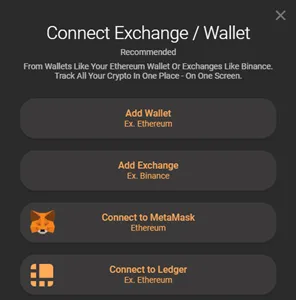 coinstats sync wallet exchange