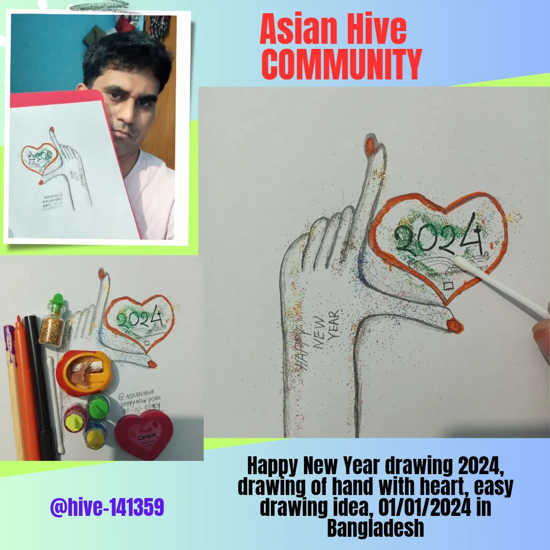 Happy New Year Drawing |New Year Drawing 2021-Step By Step | Easy Drawing  With Pencil | - YouTube