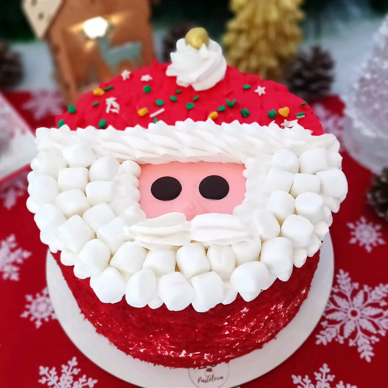 Santa Cupcakes | Only Crumbs Remain