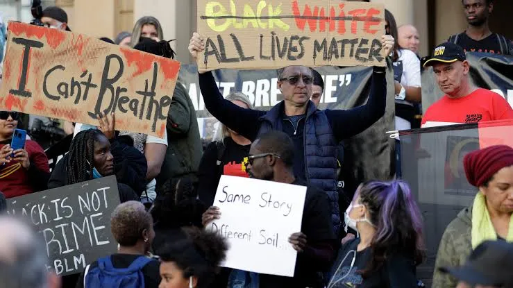 Protest in Australia