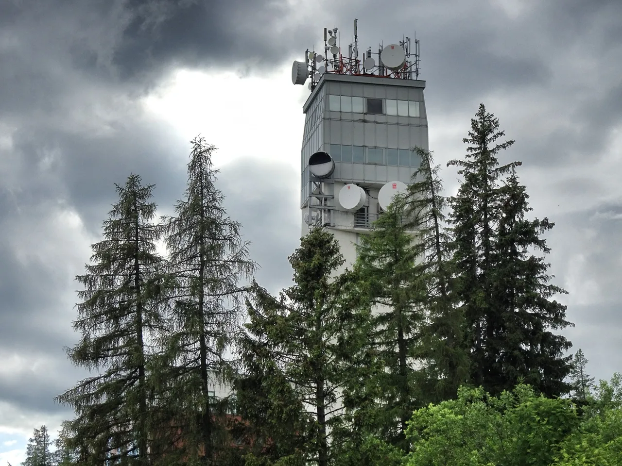 The tower of the weater station