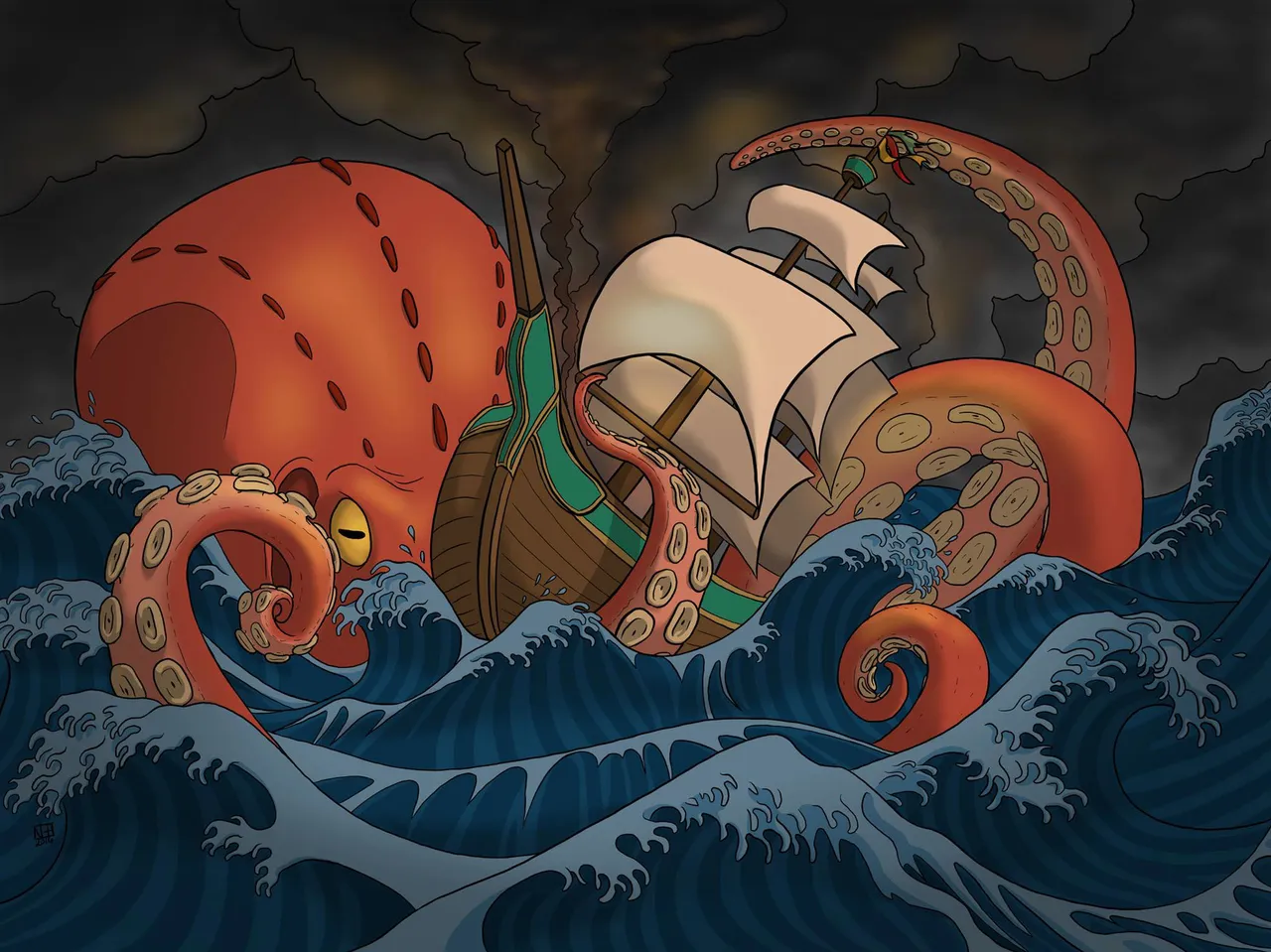 A Beast Arose From the Ocean