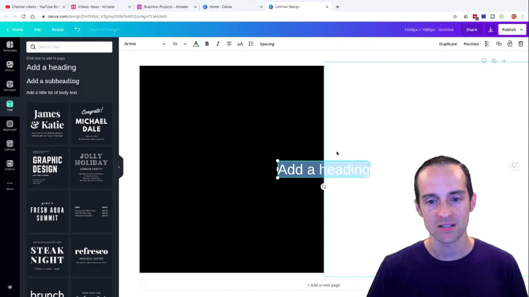 How to Make a YouTube Custom Thumbnail Tutorial 2020 — Free with Canva.com