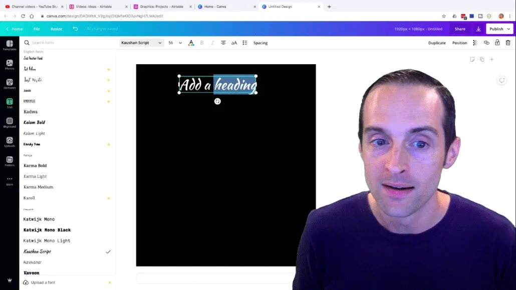 How to Make a YouTube Custom Thumbnail Tutorial 2020 — Free with Canva.com