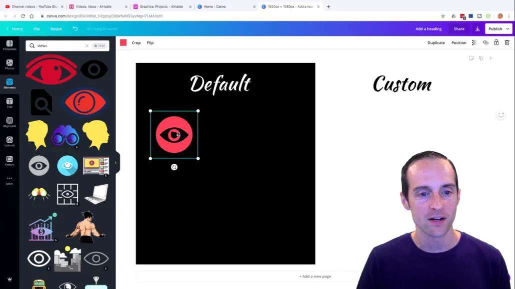 How to Make a YouTube Custom Thumbnail Tutorial 2020 — Free with Canva.com