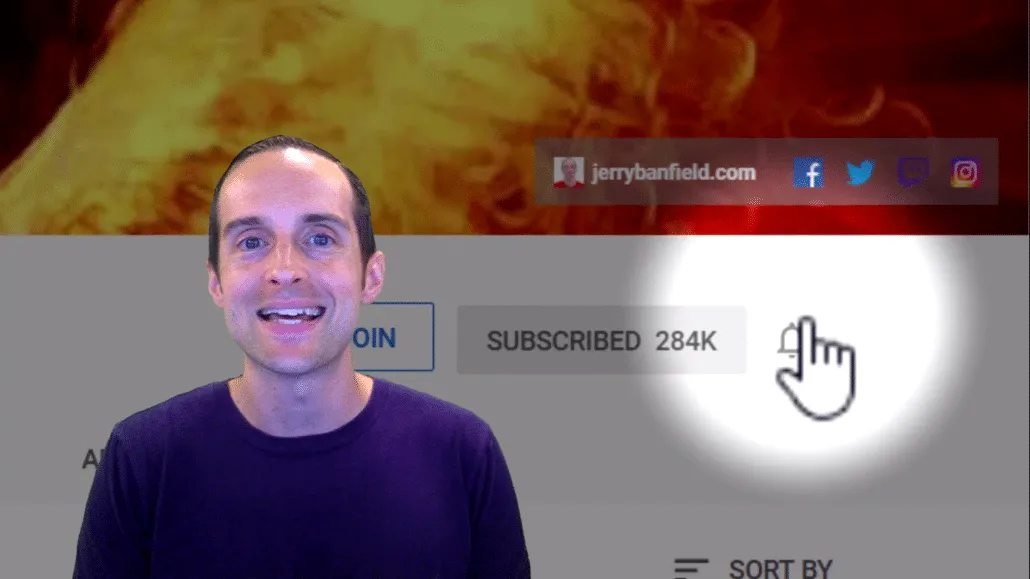 Subscribe Jerry Banfield On Youtube