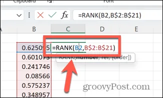 random-number-excel-rank-formula