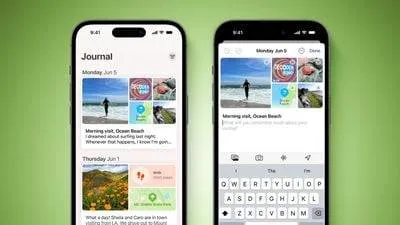 Journal-App-iOS-17-Feature-Green