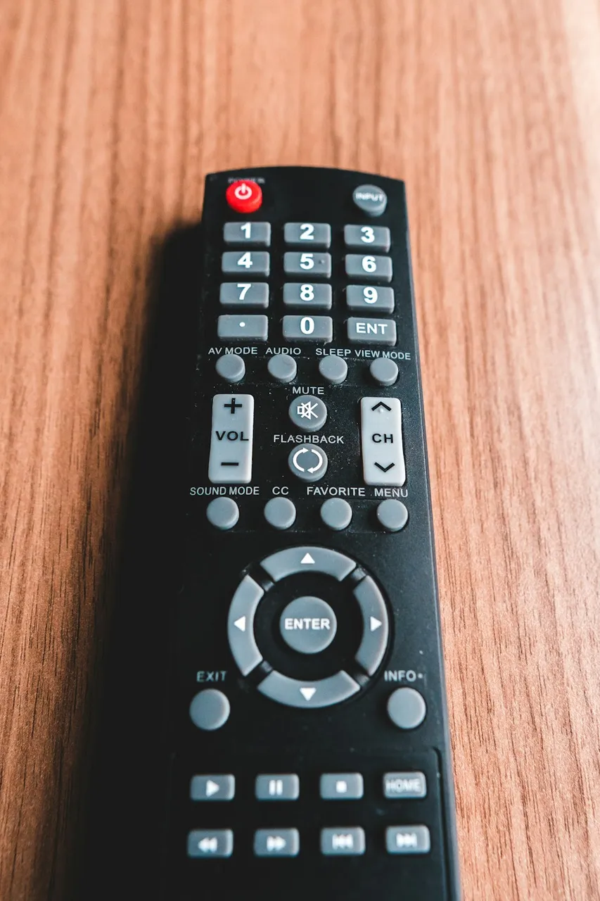 Remote on Table
