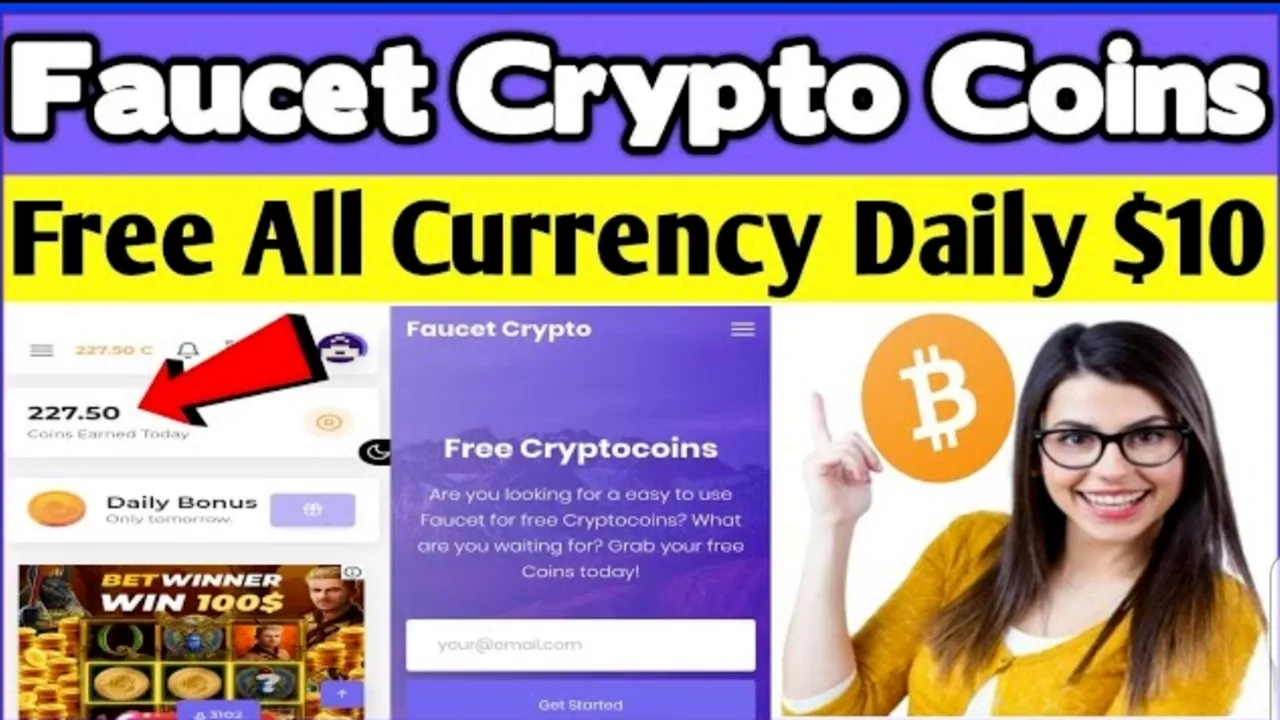 Faucet Crypto Earn Free Crypto Coin Auto Bitcoin Claim