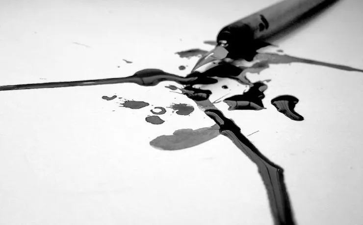 Borken pen