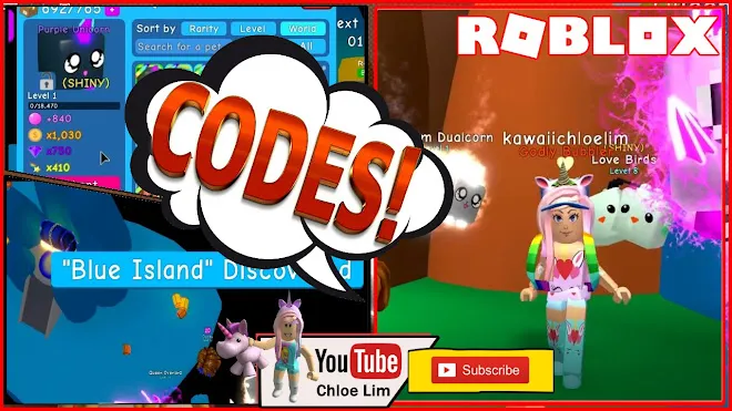 Roblox Bubble Gum Simulator Gameplay! Codes! New Rainbow World Pets and Islands!