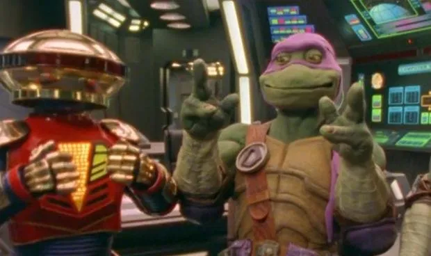 Shell Shocked, TMNT meet the Power Rangers