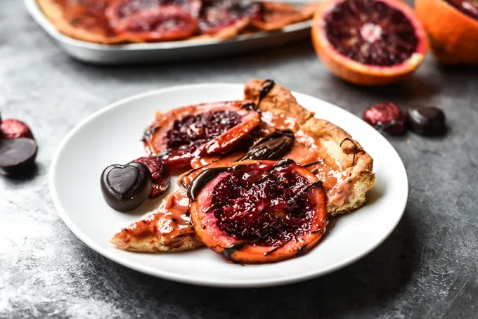 Easy Chocolate Drizzled Blood Orange Cream Tart (8).jpg