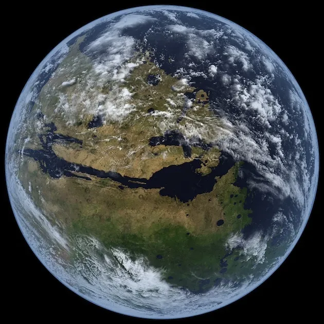 Terraformed Mars