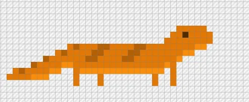 Pixel Art Tutorial - Bearded Dragon