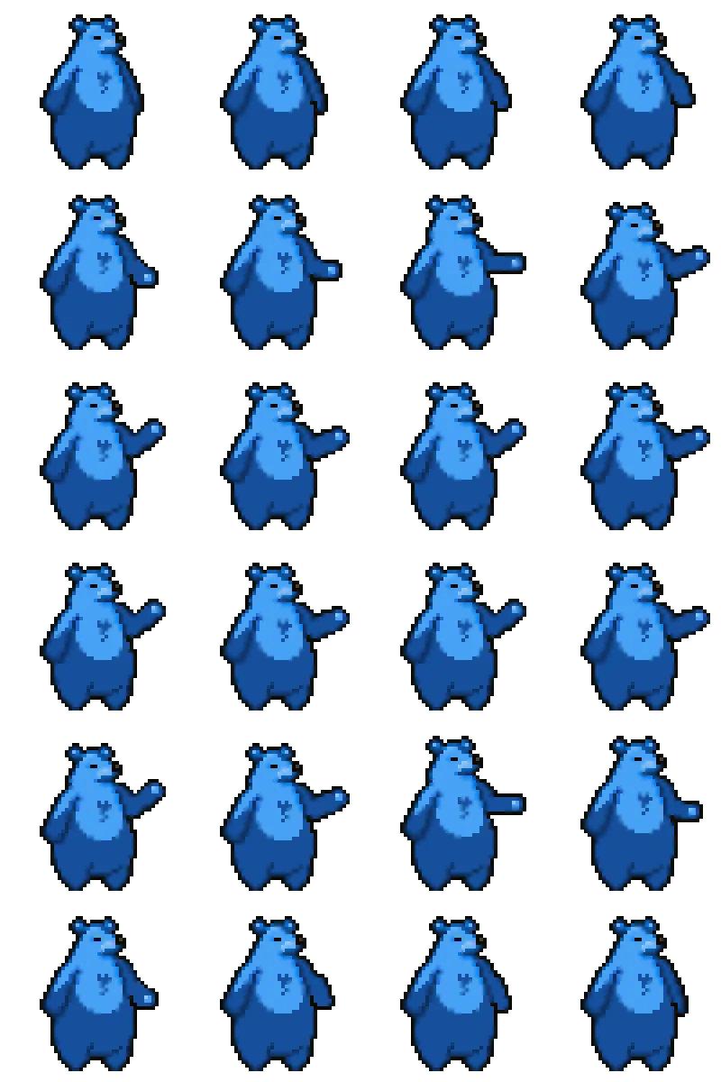 Pixel Art Tutorial - Bear Market
