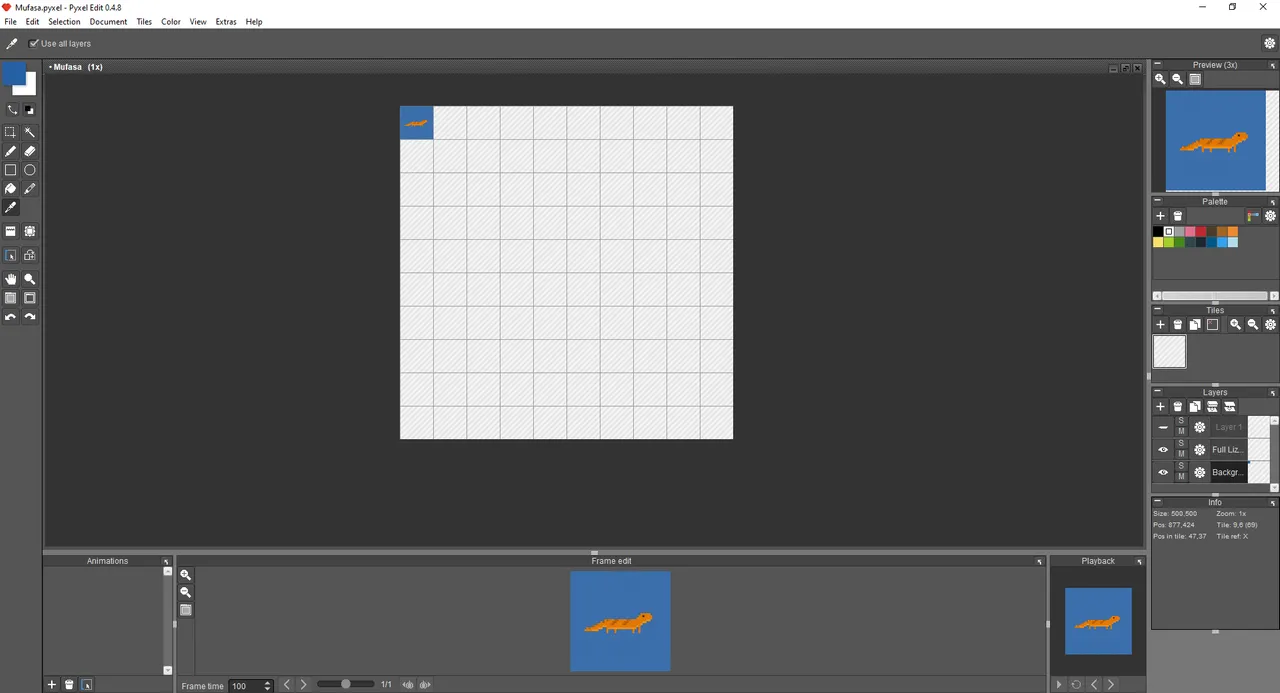 Pixel Art Tutorial - Bearded Dragon