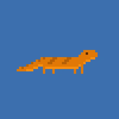 Pixel Art Tutorial - Bearded Dragon