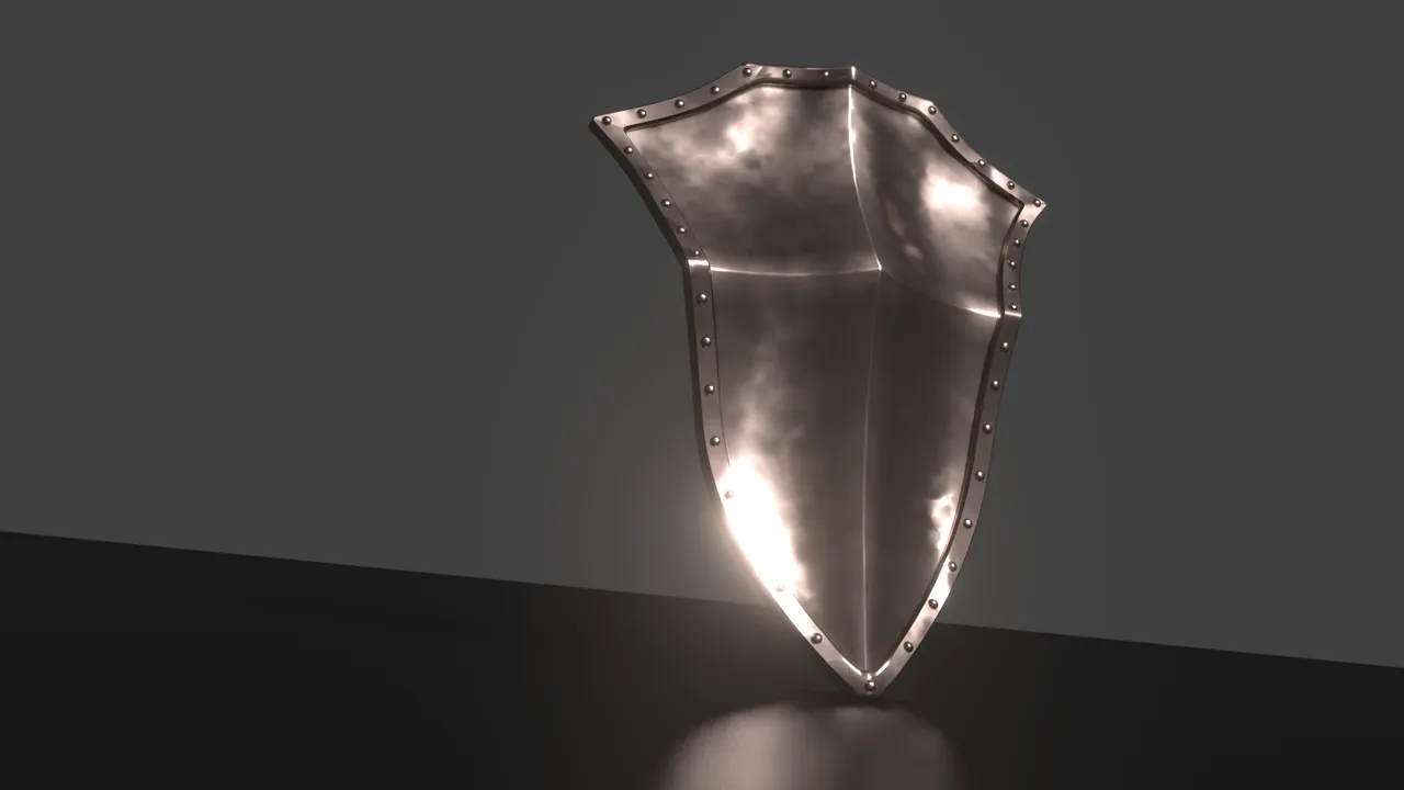 medieval iron shield 3d blender.png