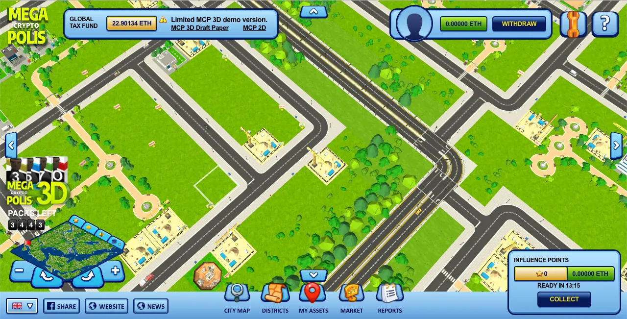 Game Review: MegaCryptoPolis - Become A Digital Real Estate Mogul