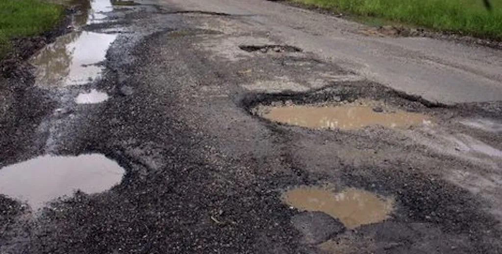 Resultado de imagen para mal estado vial