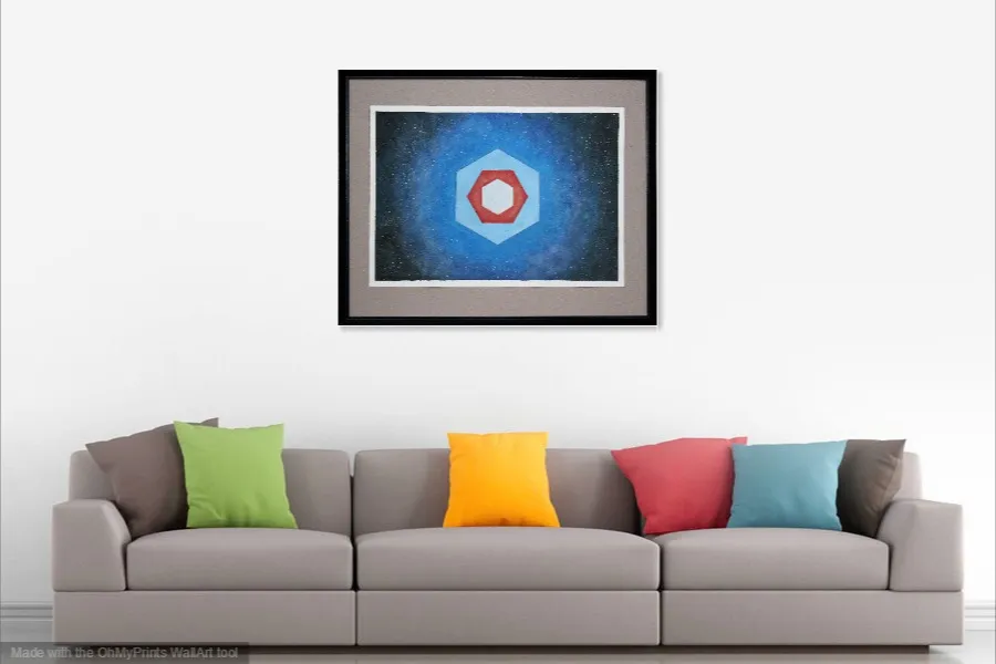 WallArt - The Sacred Star, Tui Sada