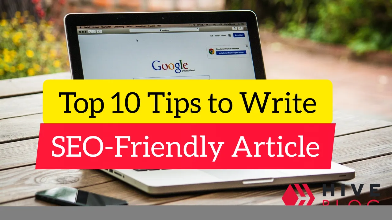 Tips to Write SEO Friendly Article
