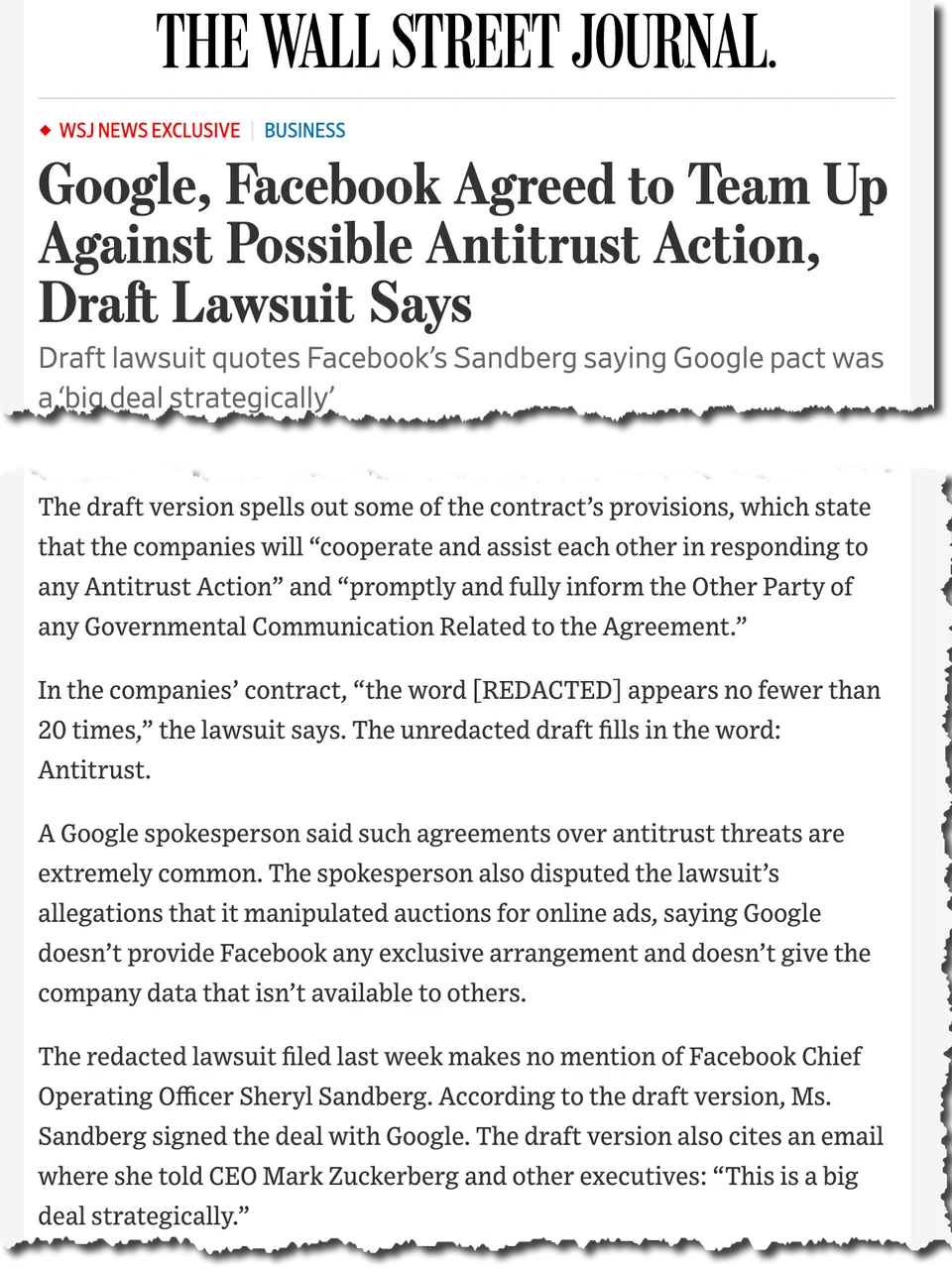 WSJ on Texas Google.png