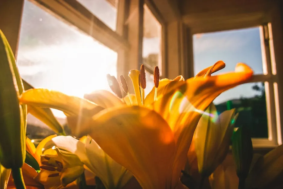 Shallow Focus of Yellow Flowers