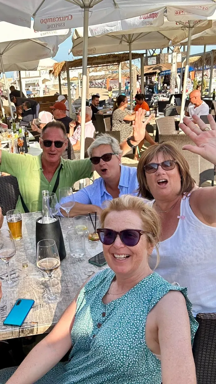 Another great day and of course night with our friends in Marbella. It did get very messy but frankly, we only live once, so let’s make it a good one.