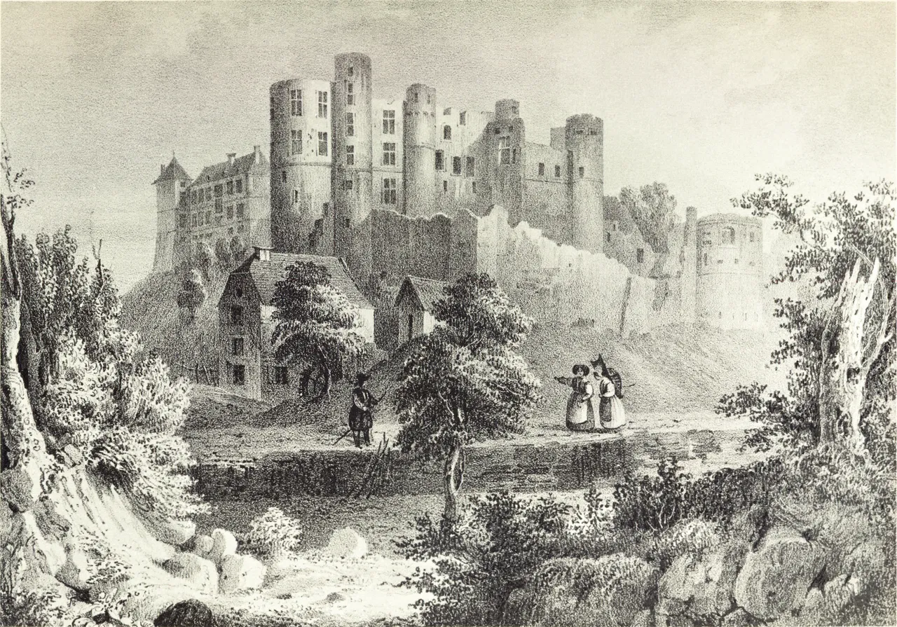 Nicolas Liez: drawing (1834)