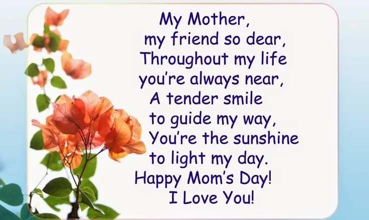 Happy Mothers Day Greetings Messages