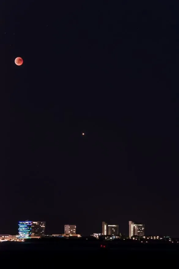 My calculations were slightly off. Moon Eclipse