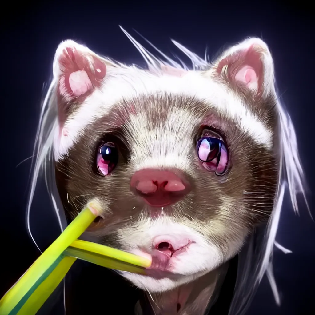 alcoholic ferret, anime