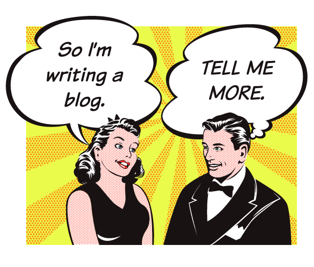 Blogging comic