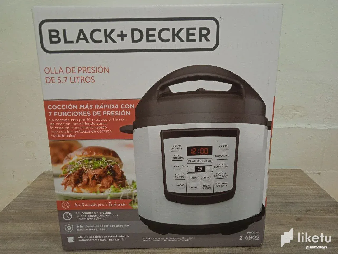 Black+Decker Multifunction Cooker 6.5 liters MC901 - ATBIZ