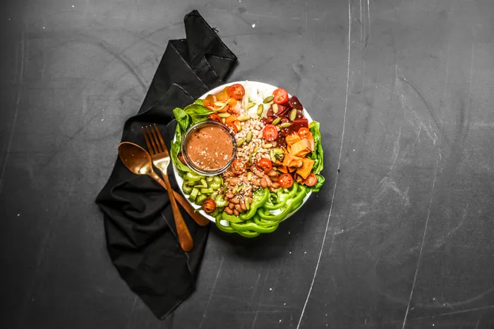Farro Salad + Pickled Beet & Almond Butter Dressing -4.jpg